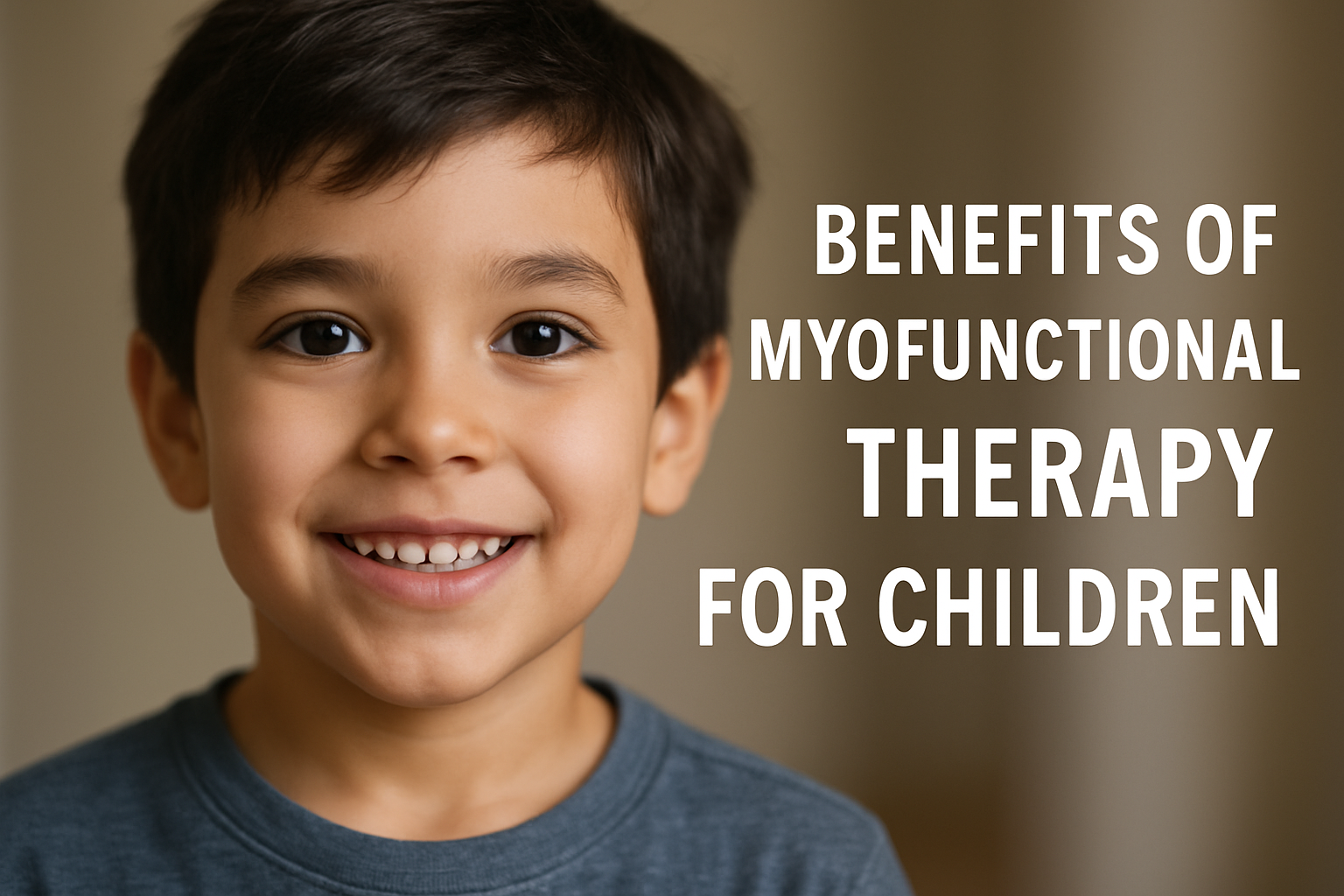 Myofunctional Therapy: Retraining Muscles for Kids Facial Development